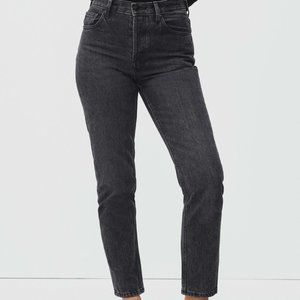 1/2 OFF Everlane 90's Cheeky Jean NWOT 30 waist 28.5" inseam Washed Black